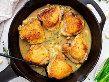 30 dentes de frango com alho - Skinnytaste