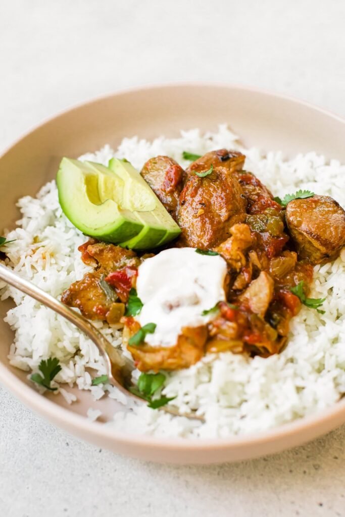 Slow Cooker Green Chili Pork Stew